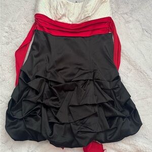 Ruby Rox Red and Black Mini Dress